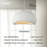 Nordic Wabi Sabi Pendant Lights Dining Room Bedroom