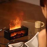 New Flame Aromatherapy Machine Colorful Essential Oil Diffuser 