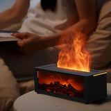 New Flame Aromatherapy Machine Colorful Essential Oil Diffuser 