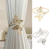 Metal Butterfly Curtain Tieback DTY Beautiful Curtains Tie