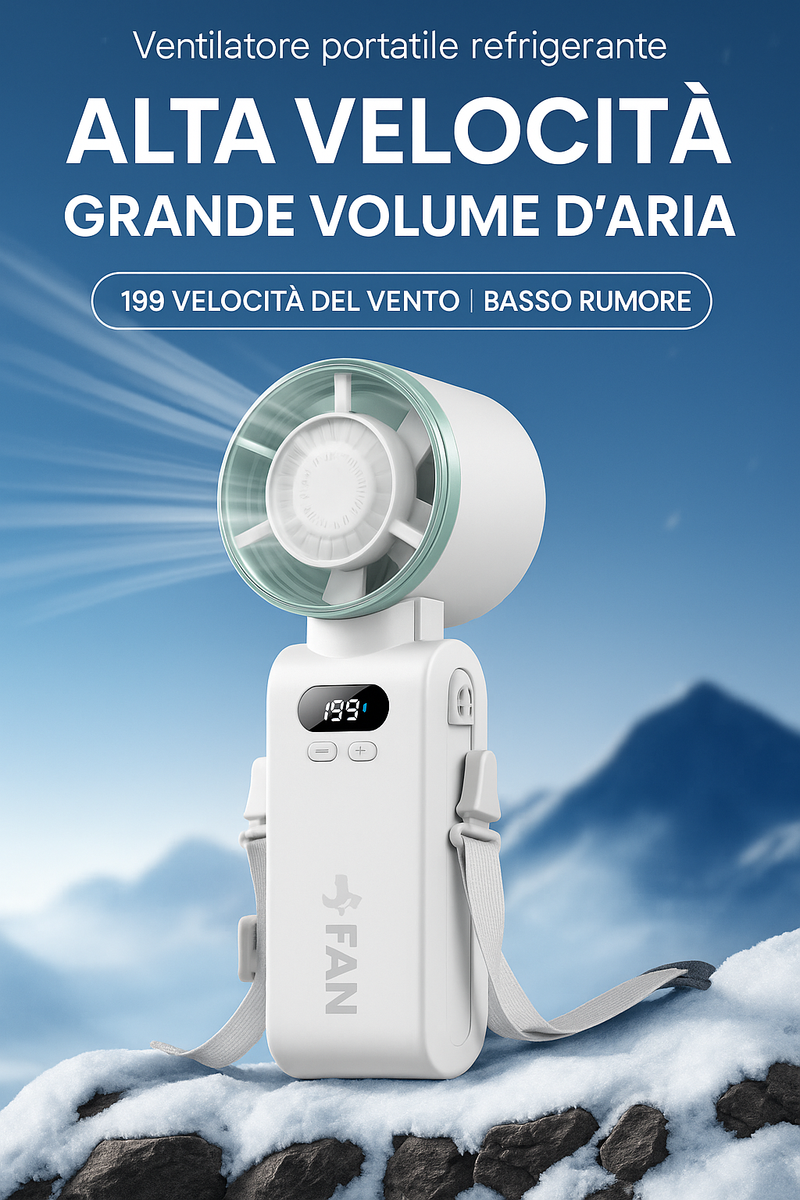 TrailRaiders™ Foldable Turbo Fan