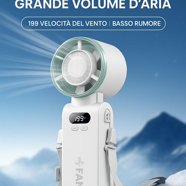 TrailRaiders™ Foldable Turbo Fan