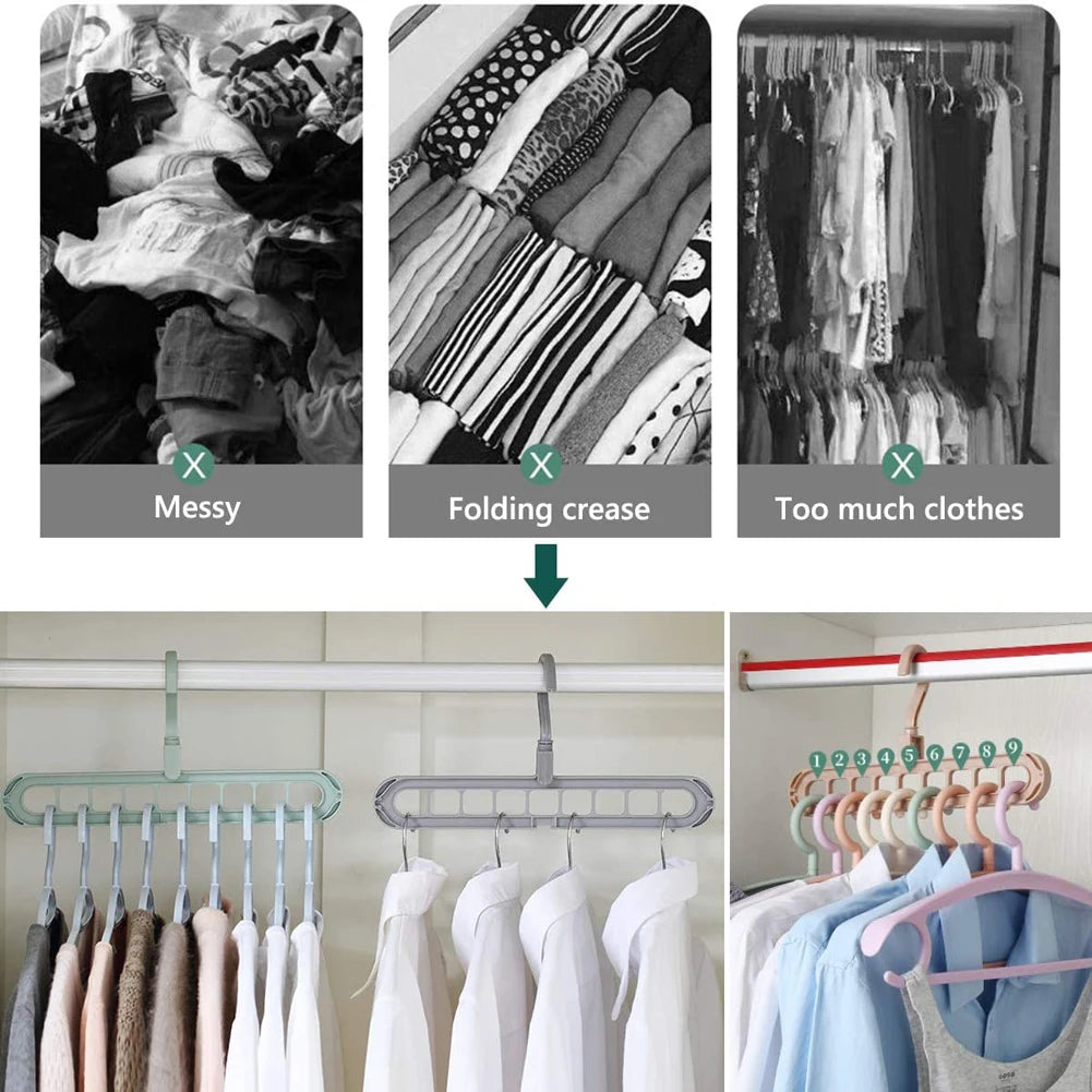 Tshirt Organizer Folding Magic Hangers