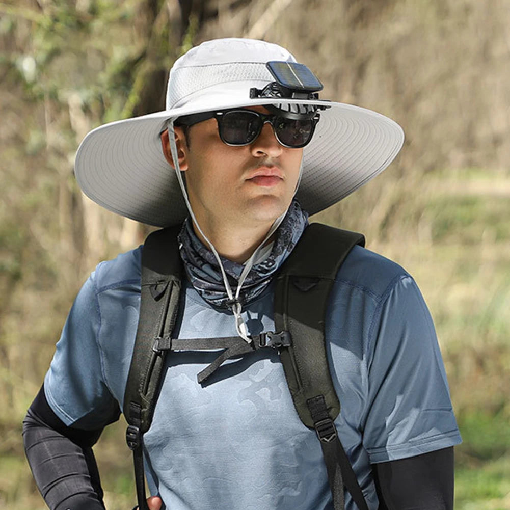 TrailRaiders™ HeatShield Solar Fan Hat