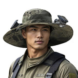 TrailRaiders™ HeatShield Solar Fan Hat