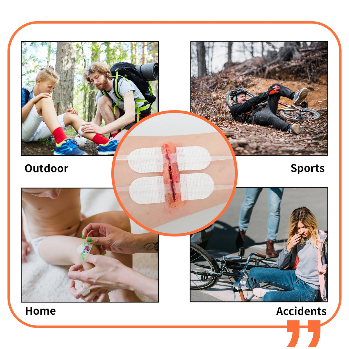 TrailRaiders™ Stitchless Wound Closure Kit