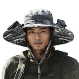 TrailRaiders™ HeatShield Solar Fan Hat