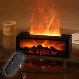 New Flame Aromatherapy Machine Colorful Essential Oil Diffuser 